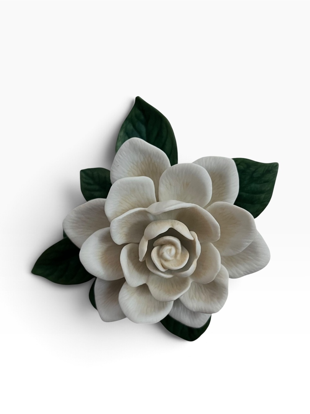 Lenox Classic Ivory Gardenia Garden White Flower Collection Figure Porcelain 5”